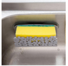 Kitchen Bathroom Drying Rack Toilet Sink Suction Sponges Holder Rack Suction Cup Dish Cloths Holder Scrubbers Soap Storage