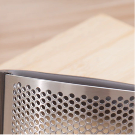 Manual Garlic Press Rocker with Handle Stainless Steel Garlic Crusher Squeezer Slicer Mincer Chopper Kitchen Gadget Tool