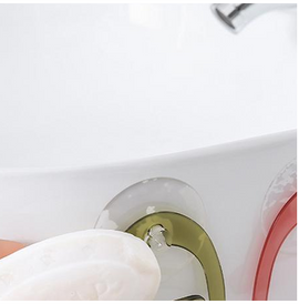 Free Shipping High Quality ABS PVC Suction Cup Sink Drain Rack Sponge Storage Holder Kitchen Sink Soap Rack Drain Rack
